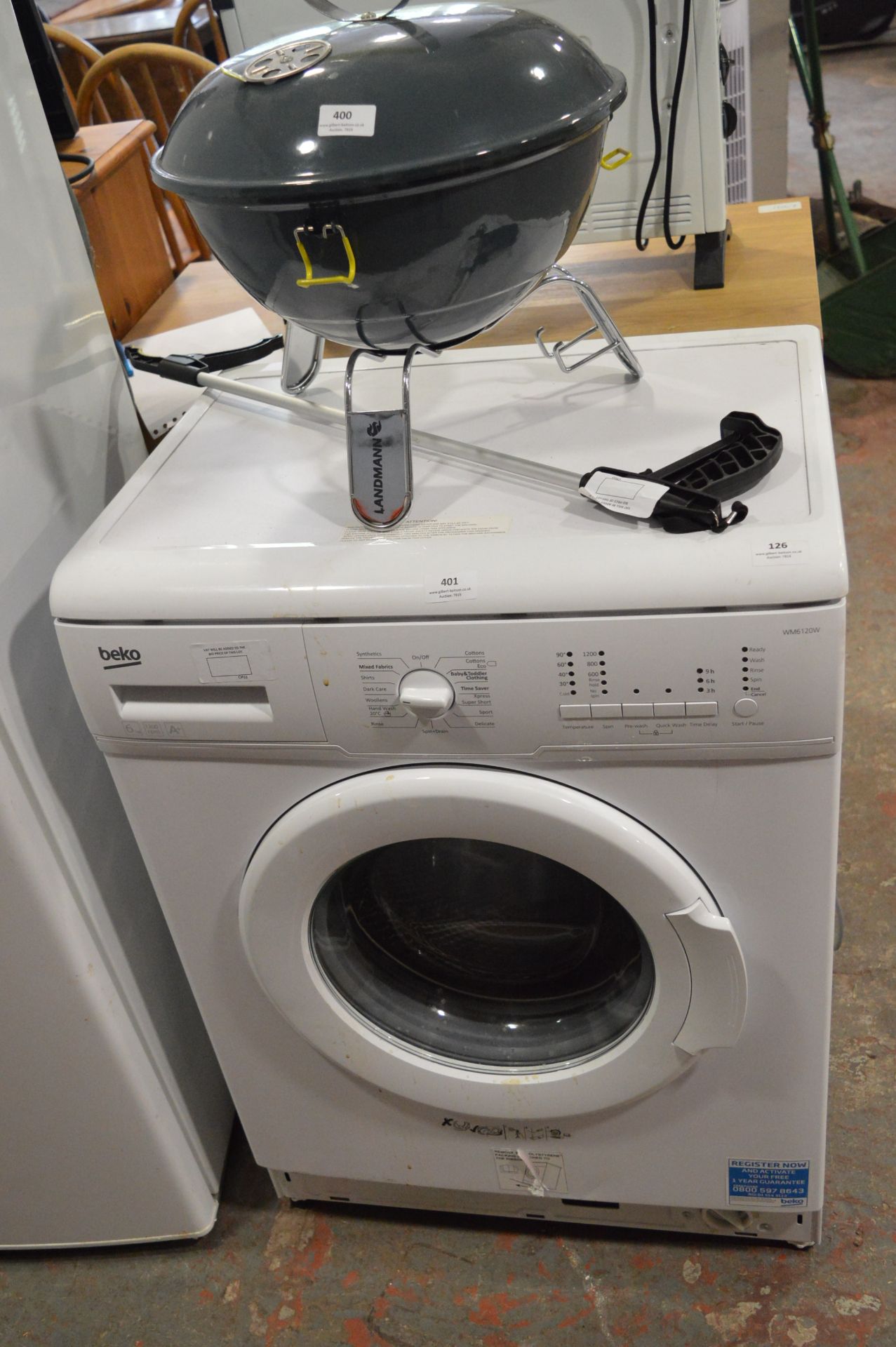 *Beko WM6120W Washing Machine