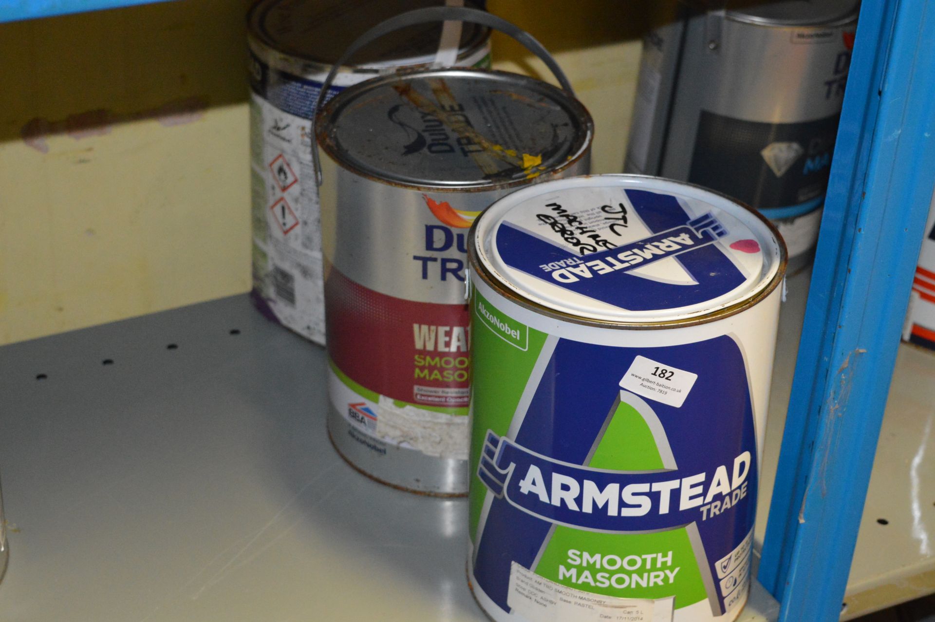 3x5L of Armstead and Dulux Weathershield Paints
