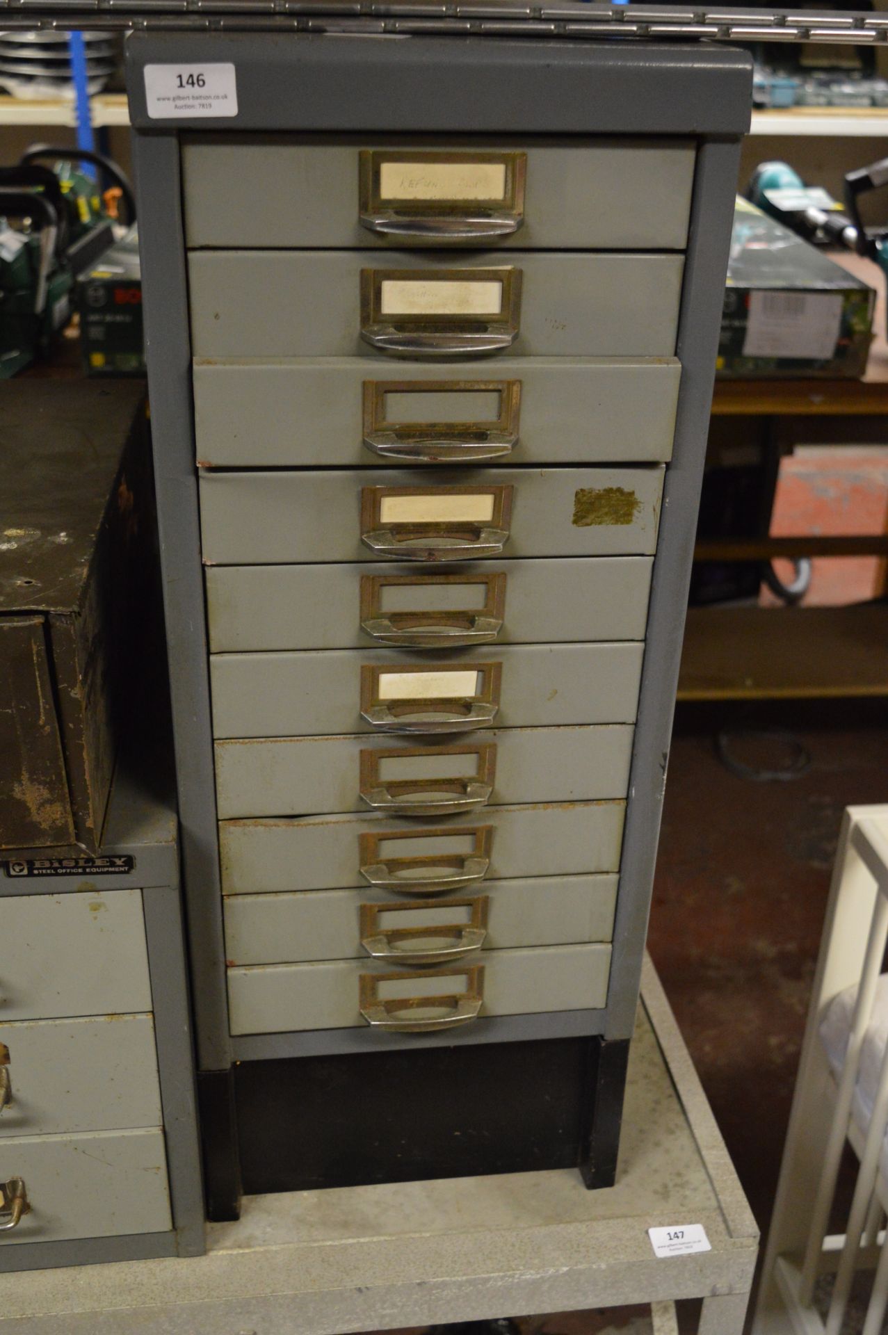 Ten Drawer Filing Cabinet