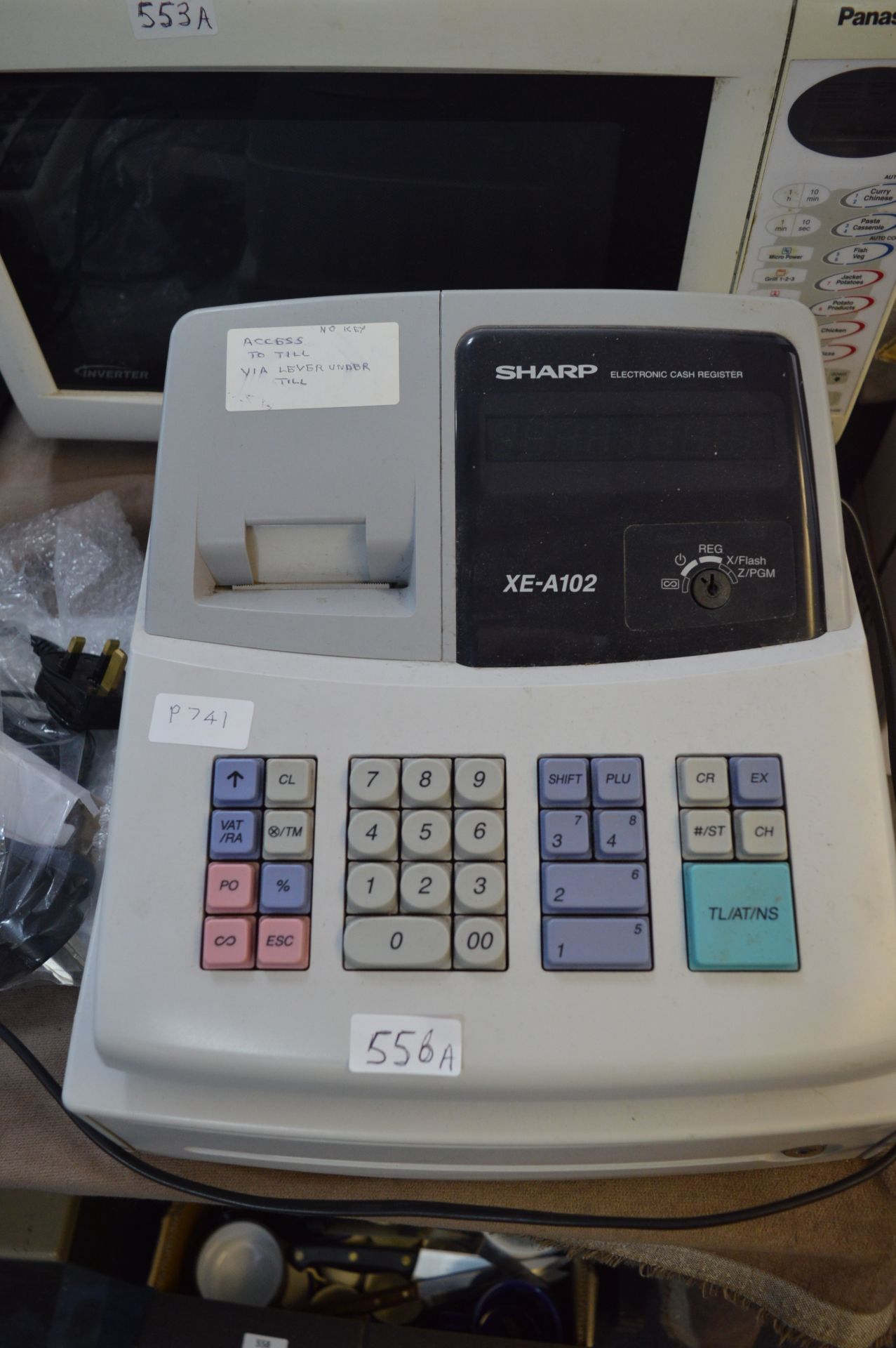 Sharp XE-A102 Cash Register