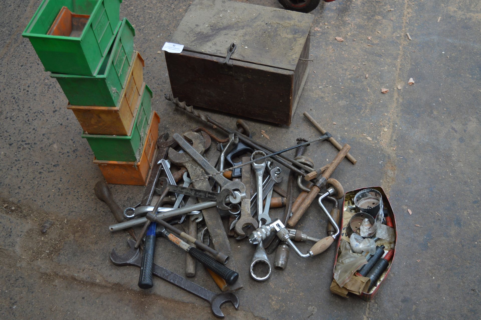 *Assorted Vintage and Other Handtool and a Toolbox