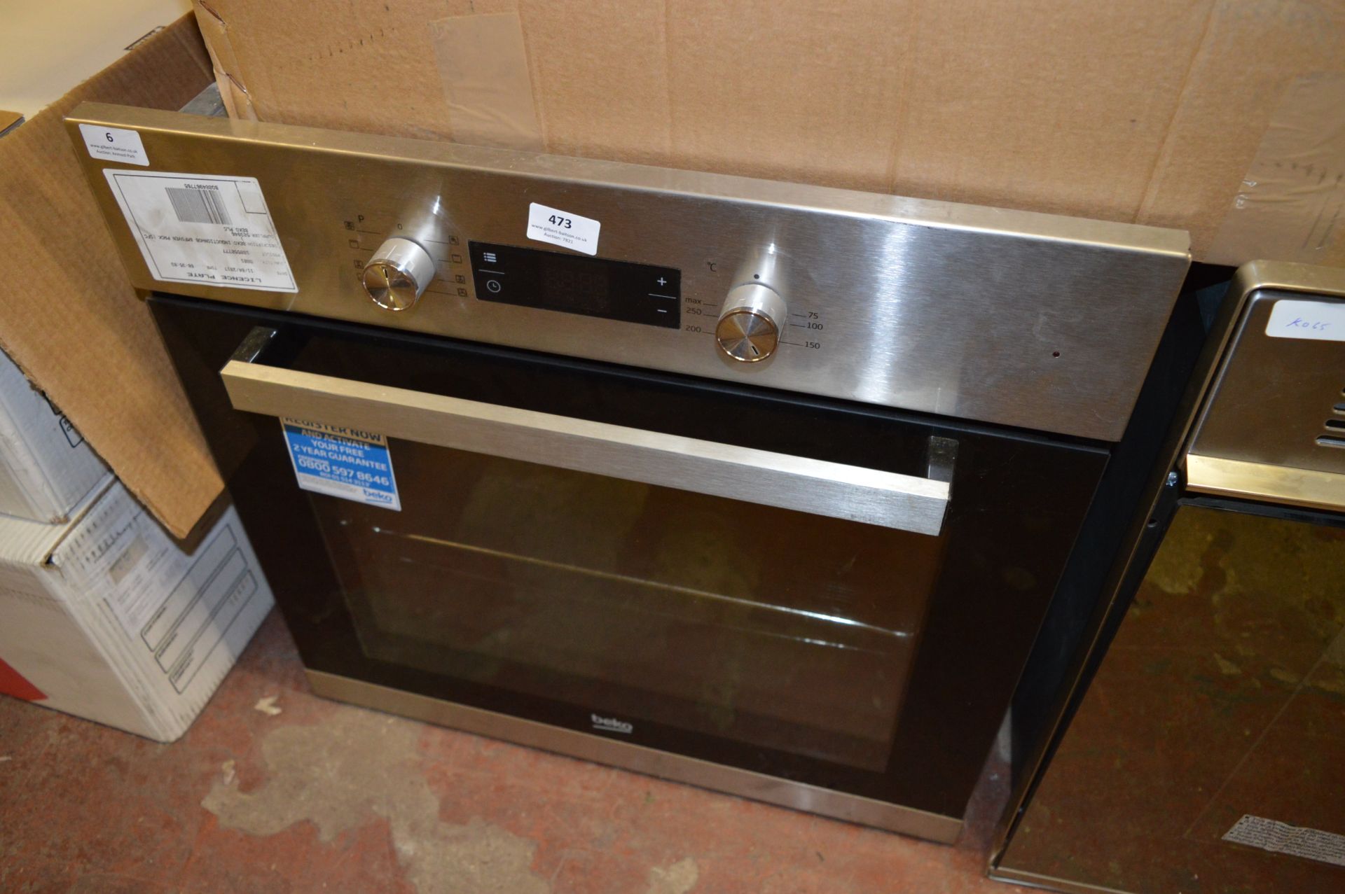 *Beko Stainless Steel Oven