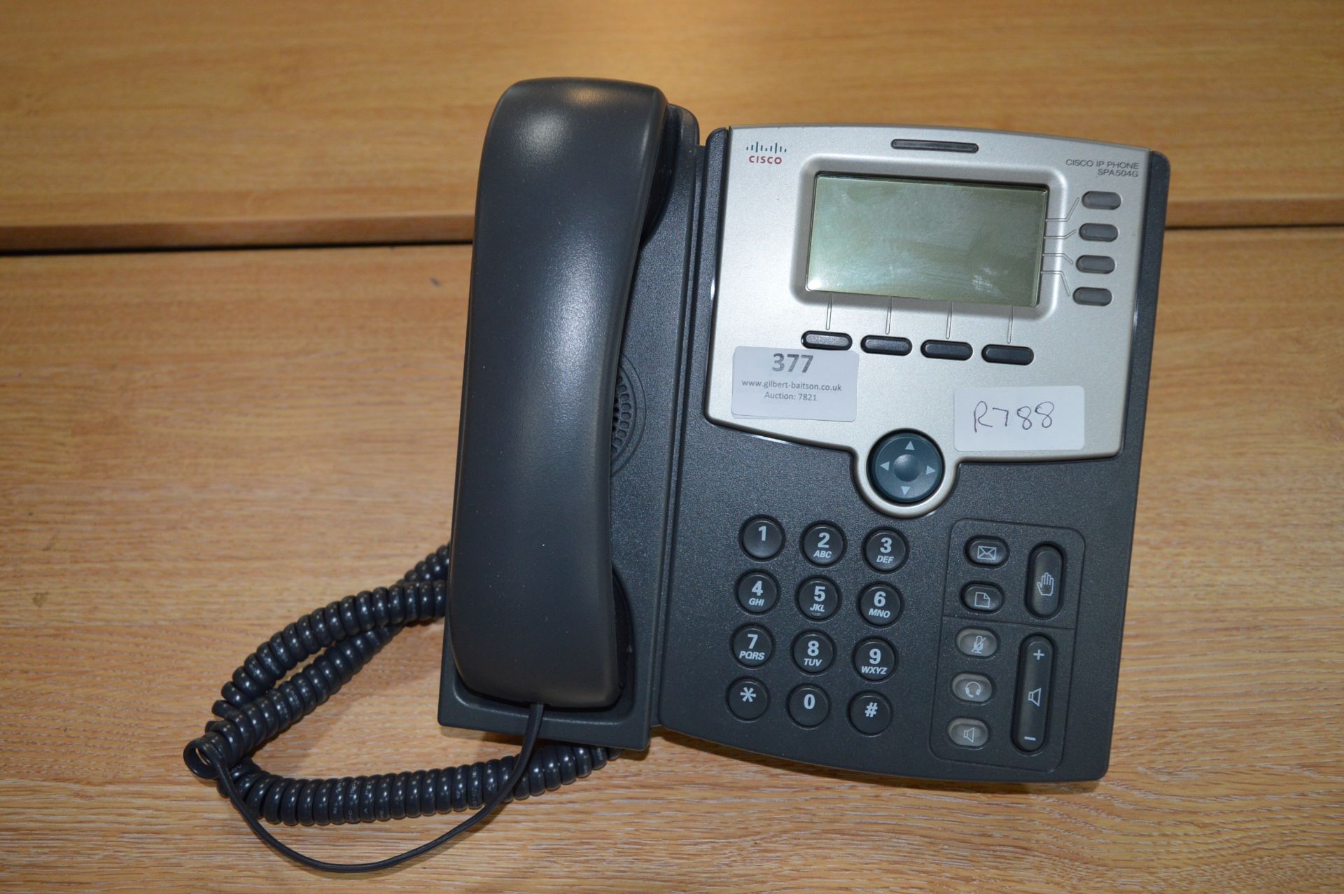 *Cisco IP Phone SPA504G