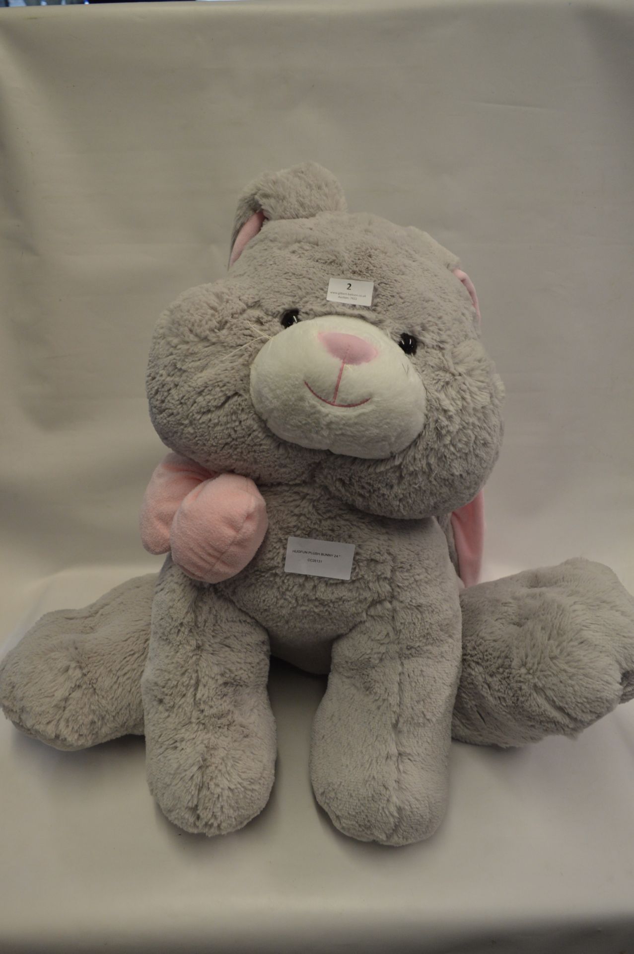 *HUGFUN PLUSH BUNNY 24"