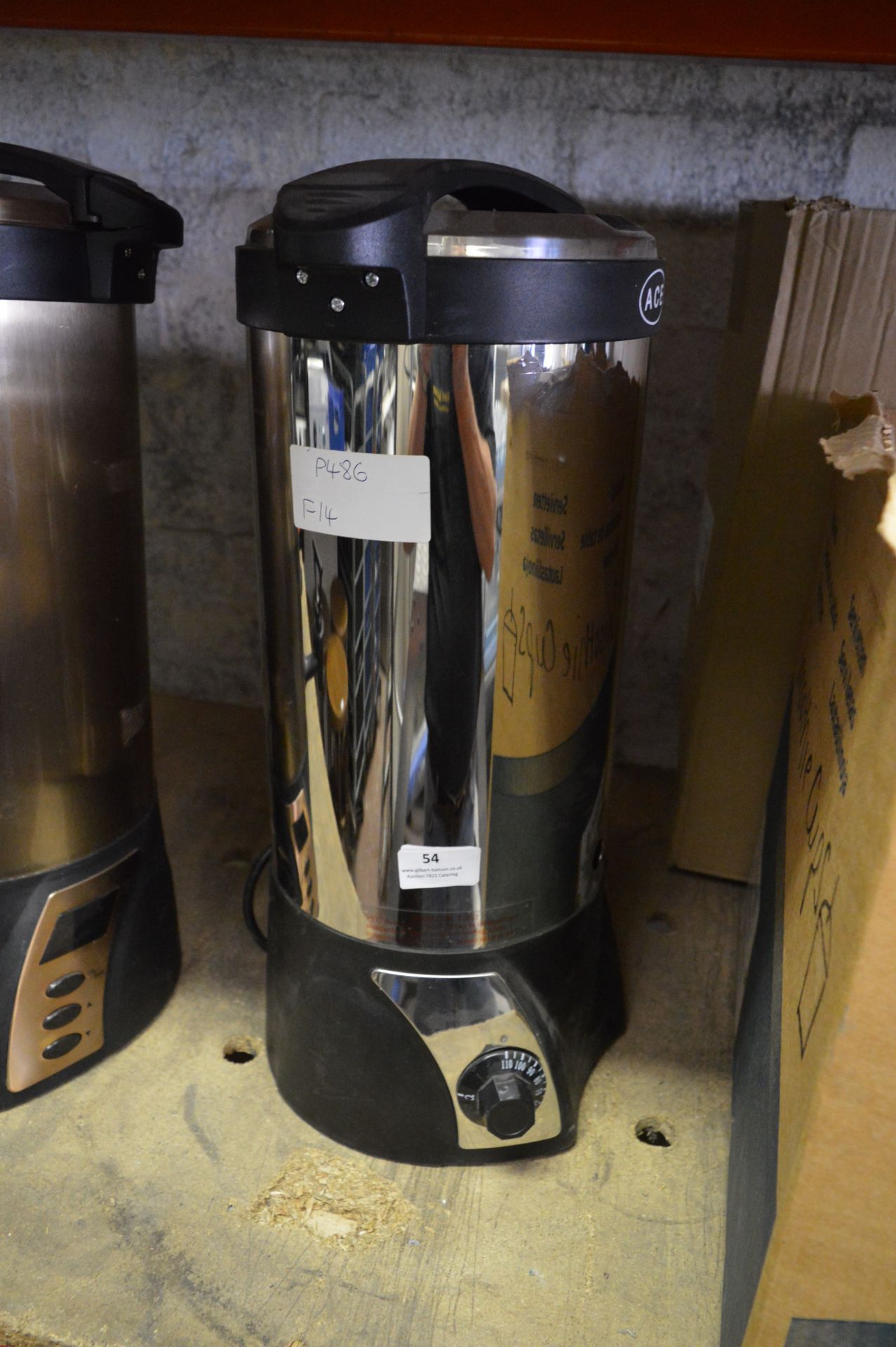 *Polished Chrome Water Boiler F14