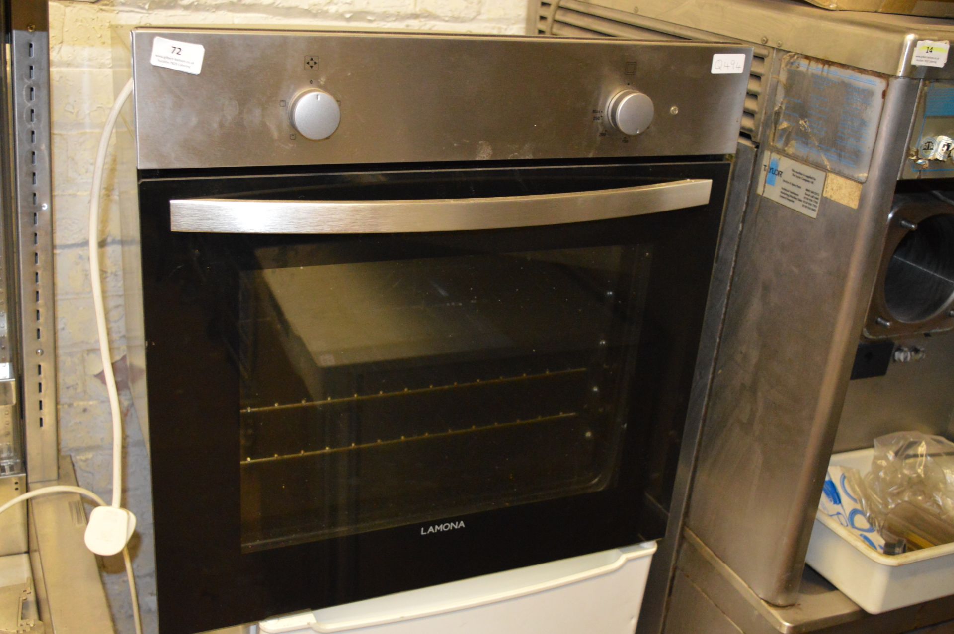 Lamona Stainless Steel and Glass Built in Oven