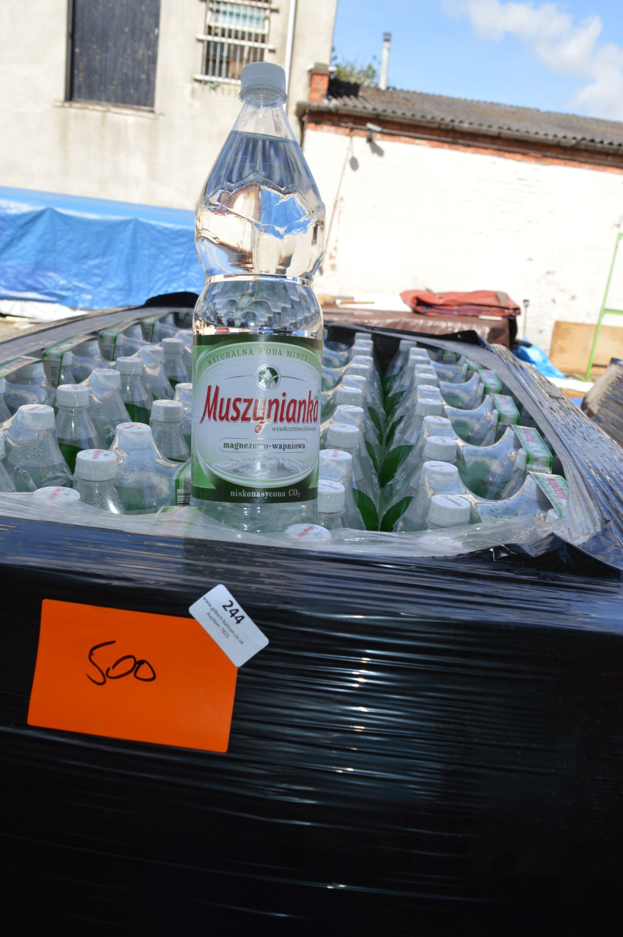 *500 Bottles of Muszynianka 1.5L Sparkling Spring Water