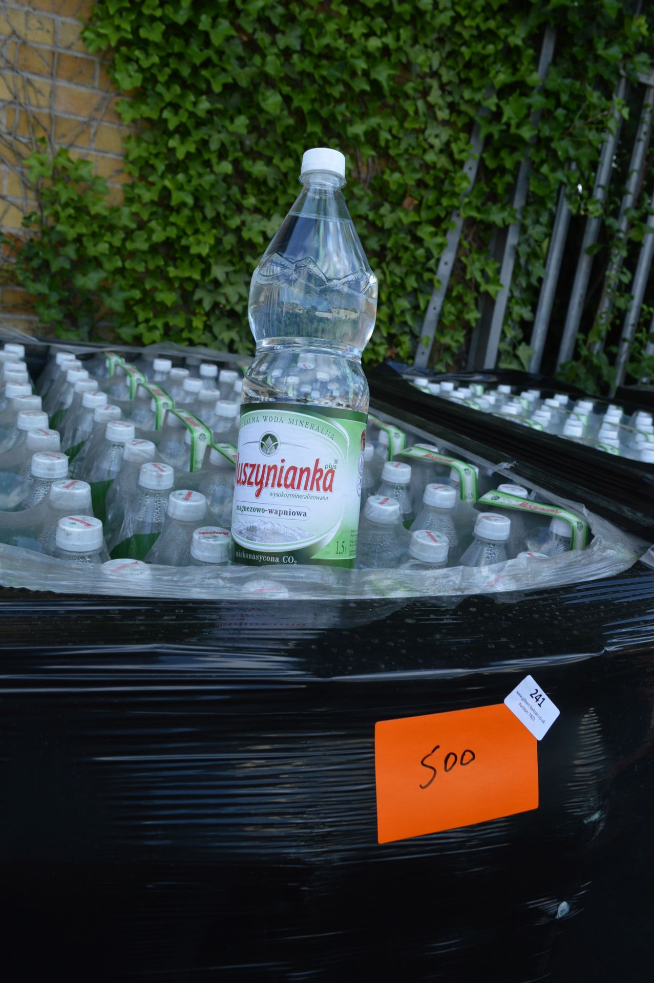 *500 Bottles of Muszynianka 1.5L Sparkling Spring Water