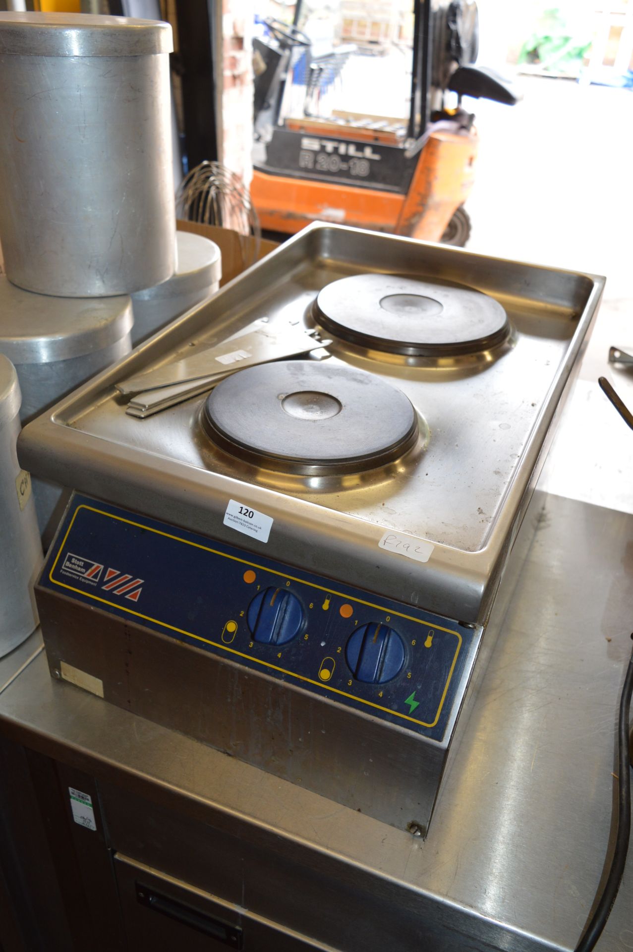 *Stott Benham Two Ring Electric Hob