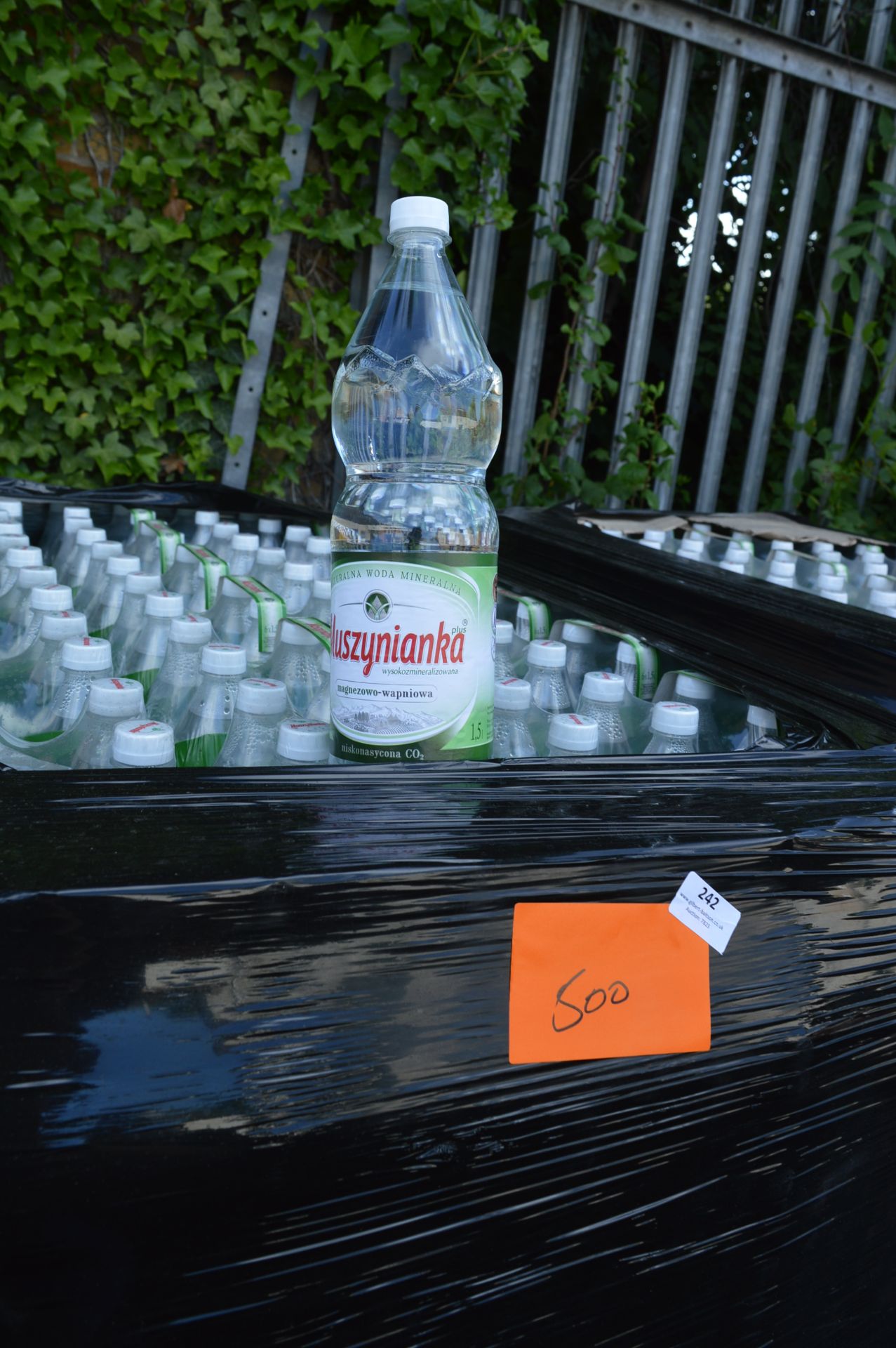 *500 Bottles of Muszynianka 1.5L Sparkling Spring Water