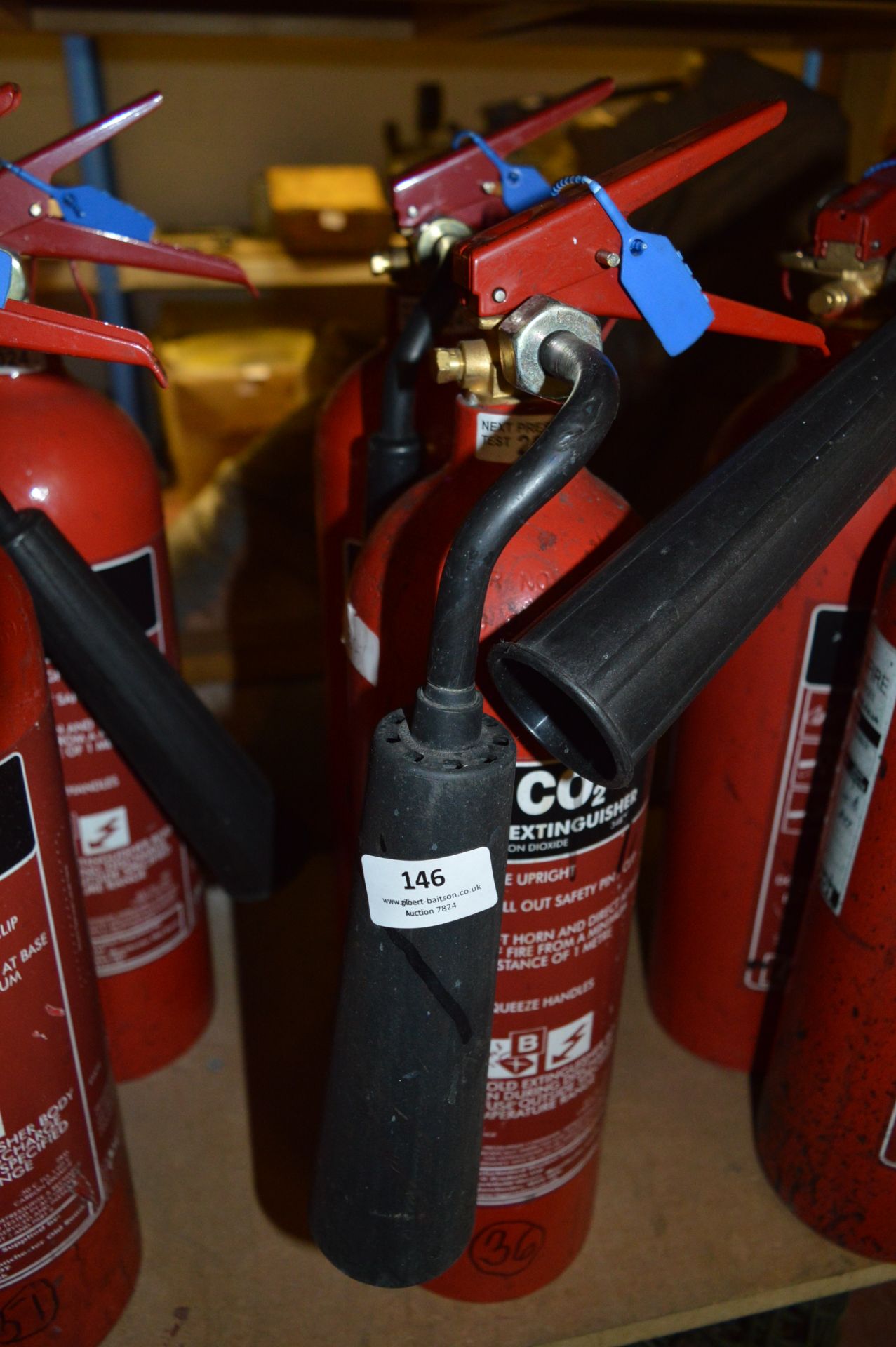 Two CO2 Fire Extinguishers