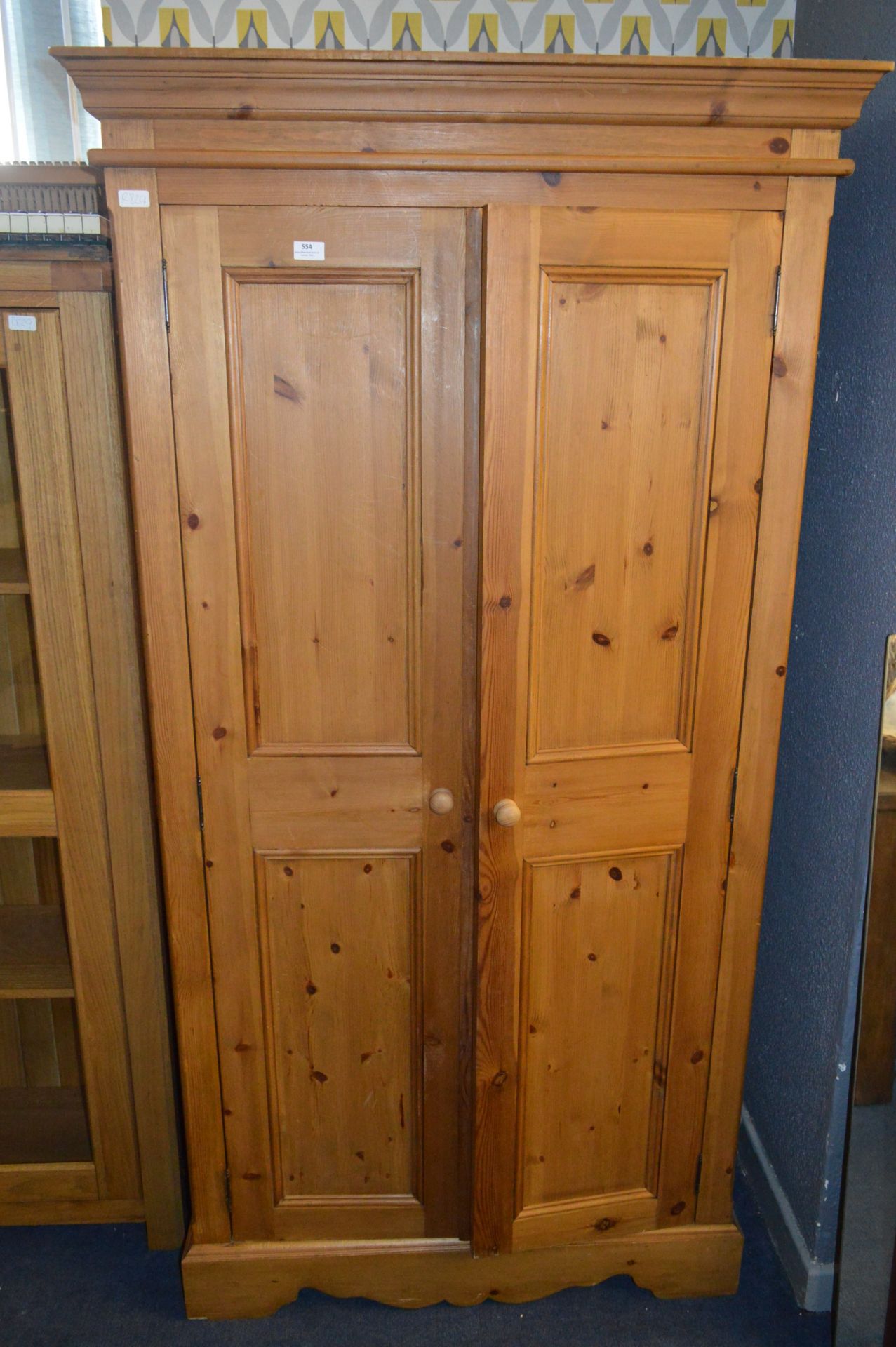 PIne Double Door Wardrobe