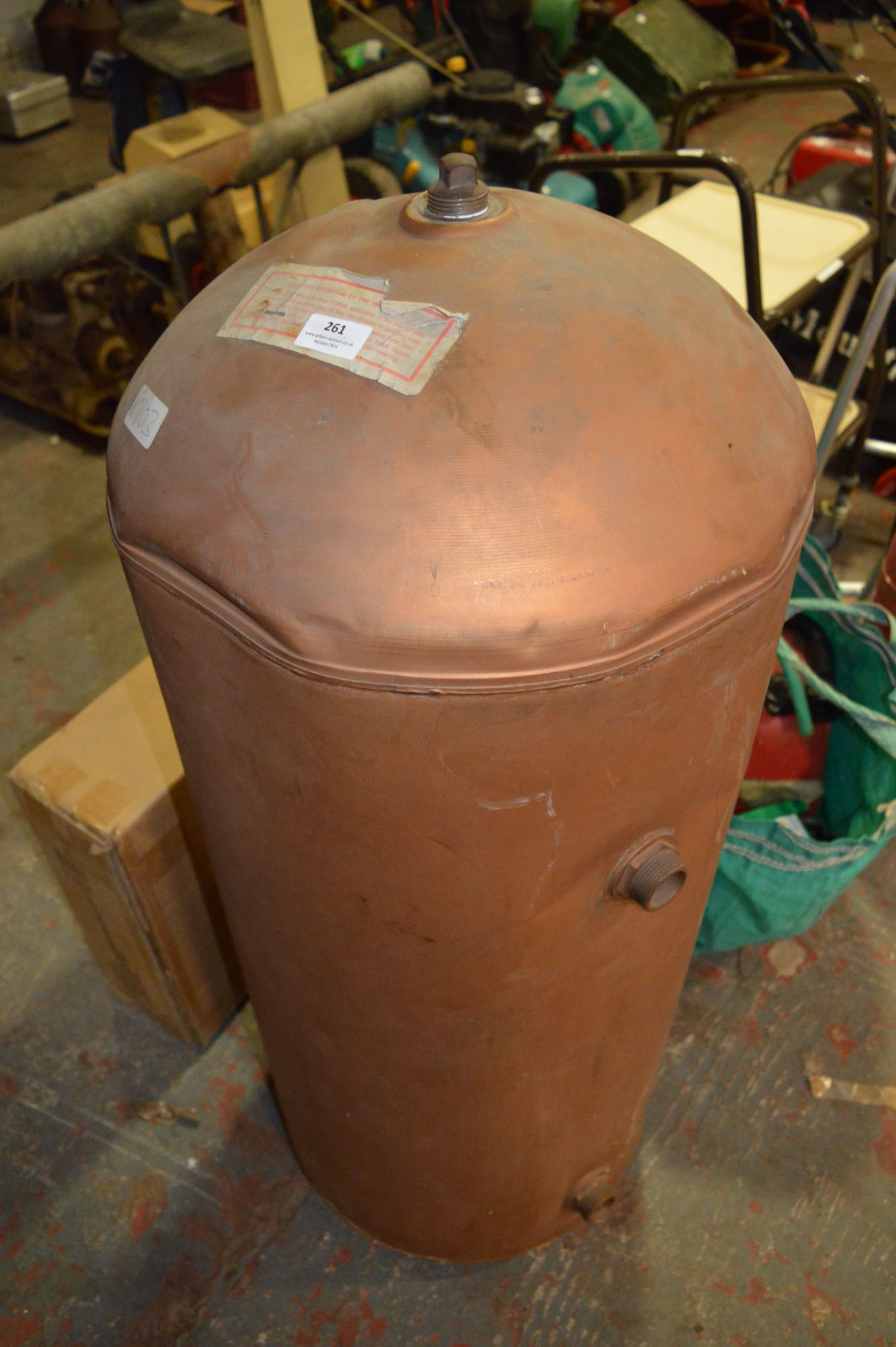 Copper Cylinder Boiler