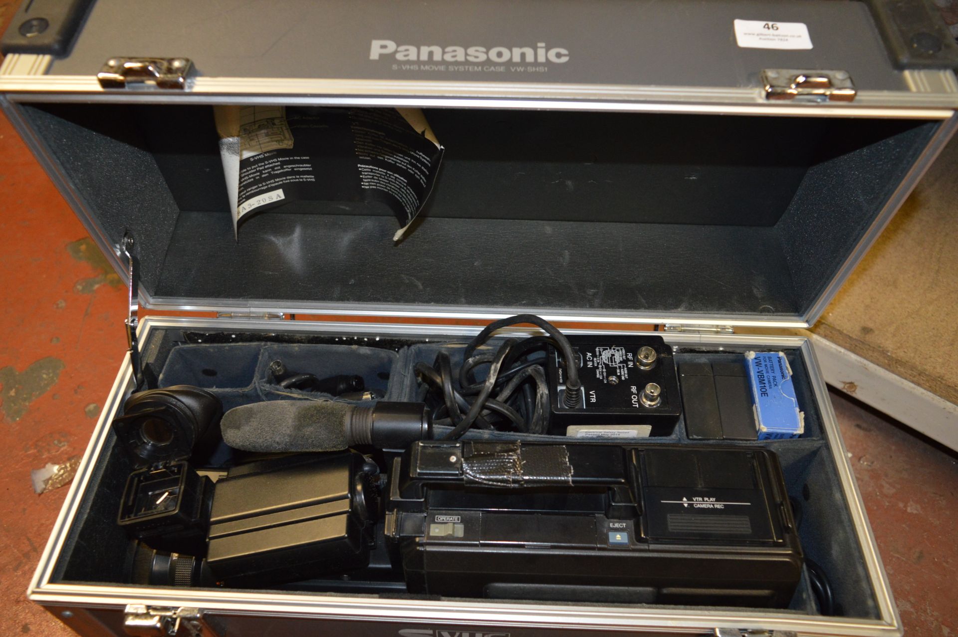 *Panasonic VHS Movie System in Case