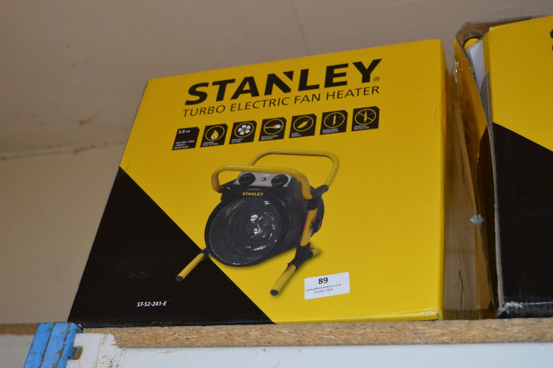 *Stanley Turbo Electric Fan Heater