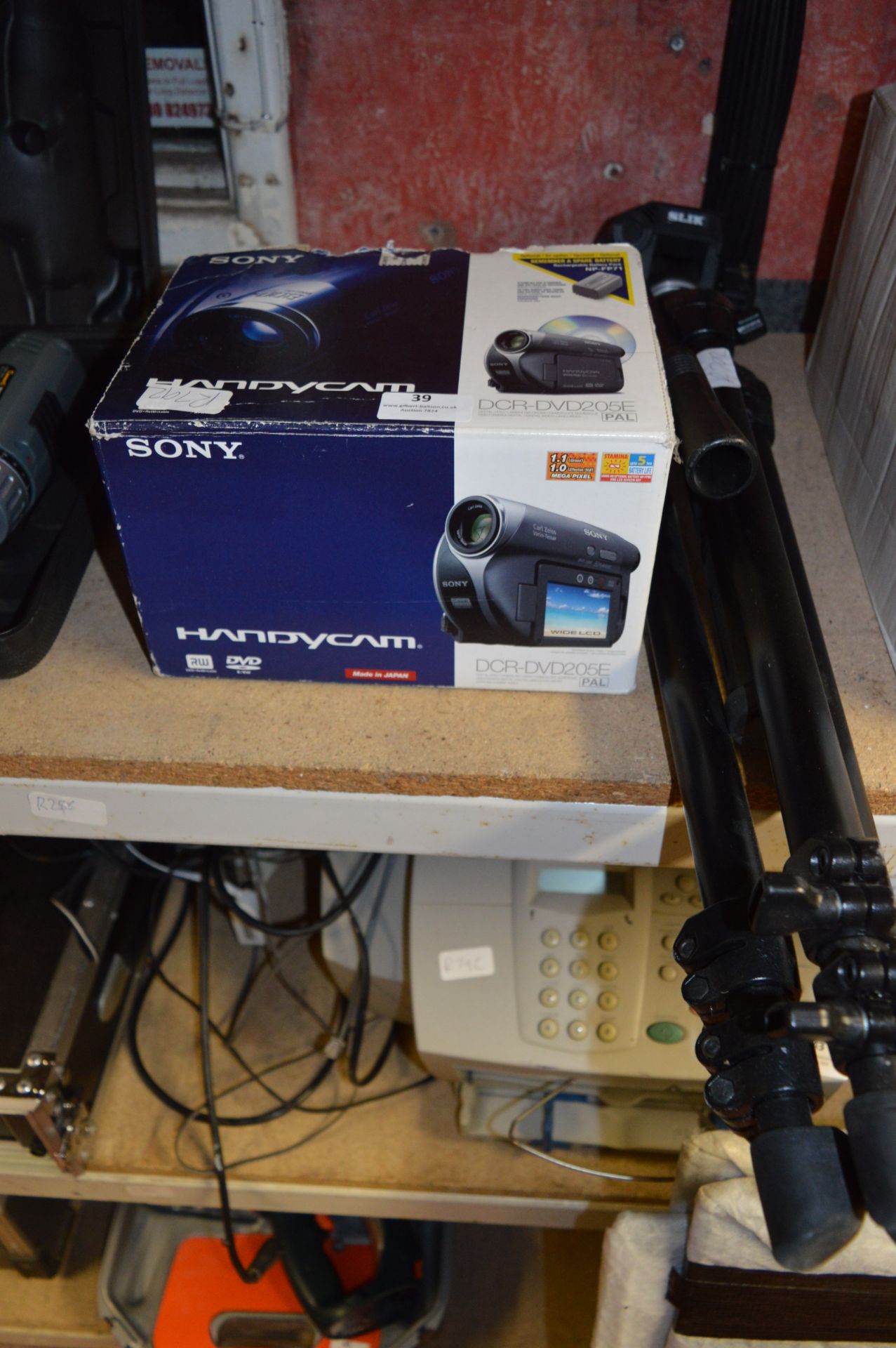 *Sony Handycam with Tripod