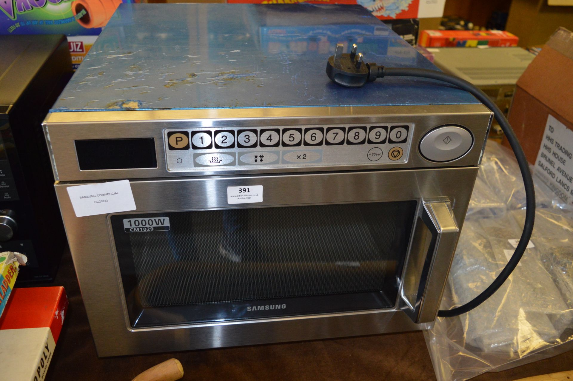 *Samsung Commercial 1000W Microwave Oven