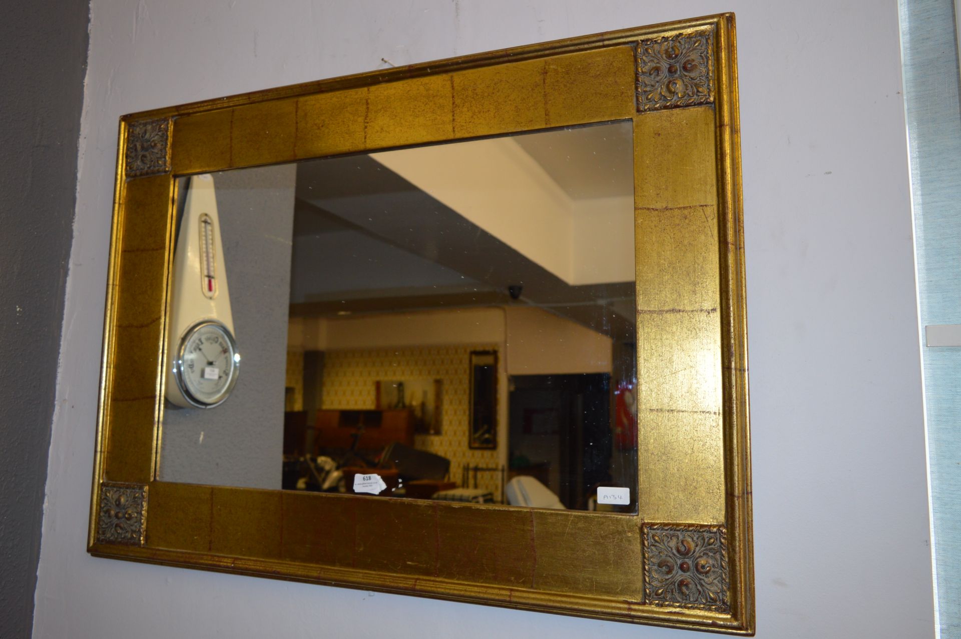 Gilt Framed Wall Mirror