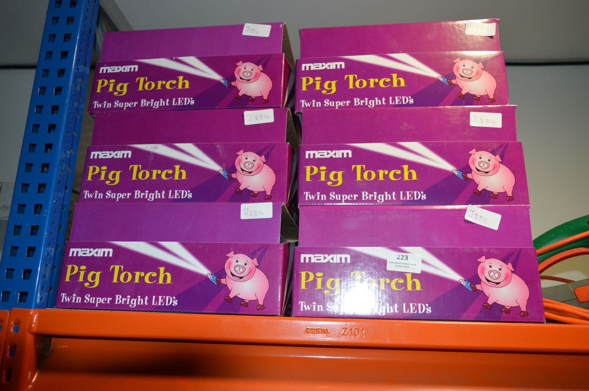Six Boxes of Maxim PIg Torches