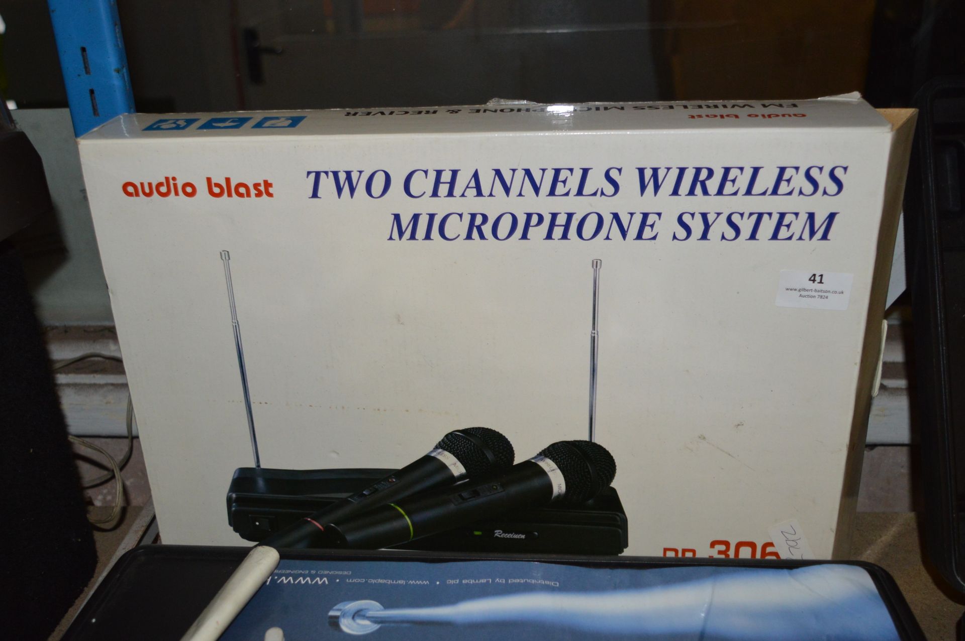 *Two Channel Wireless Microphone System