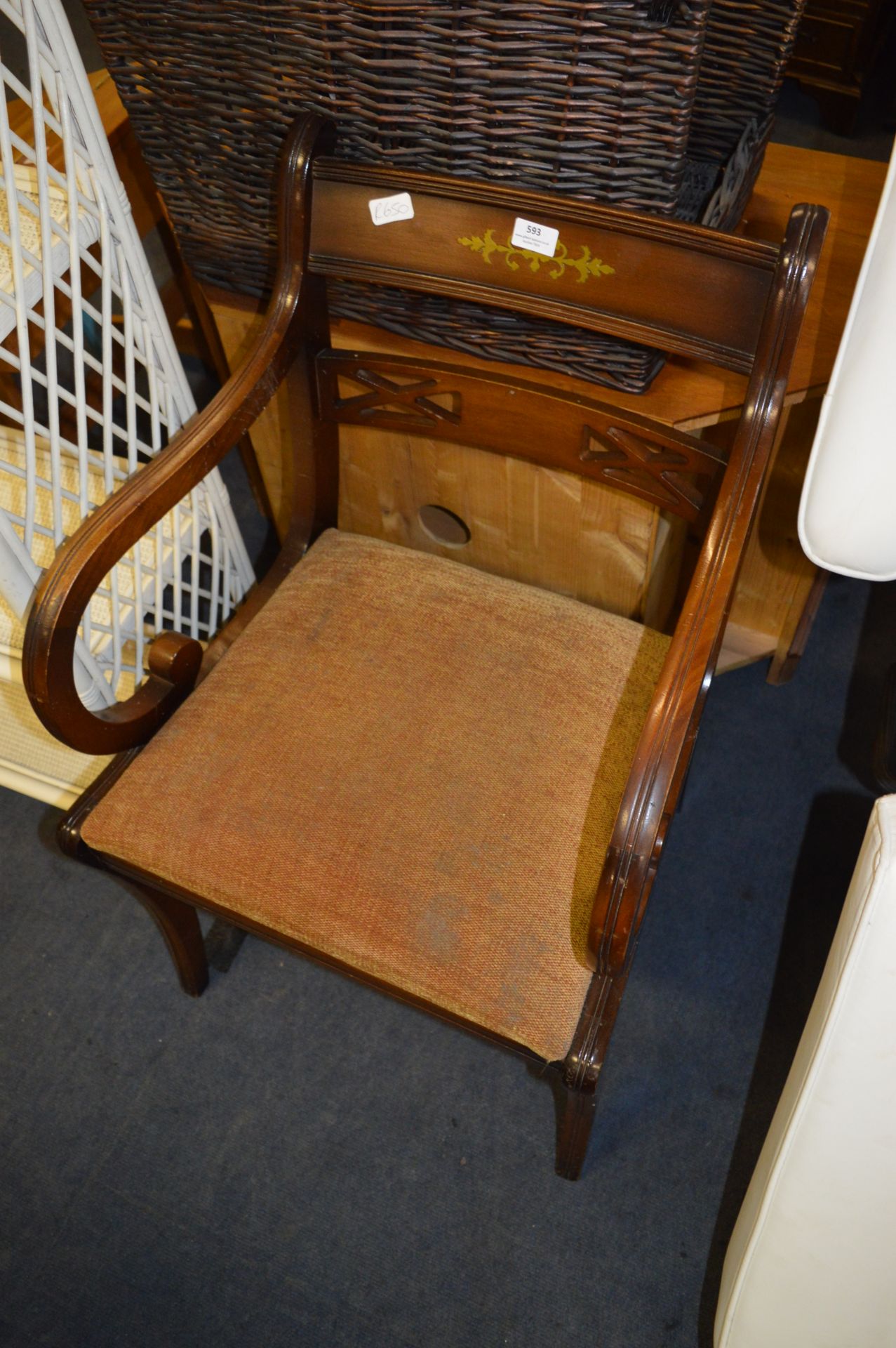 Mahogany Dining Armchair