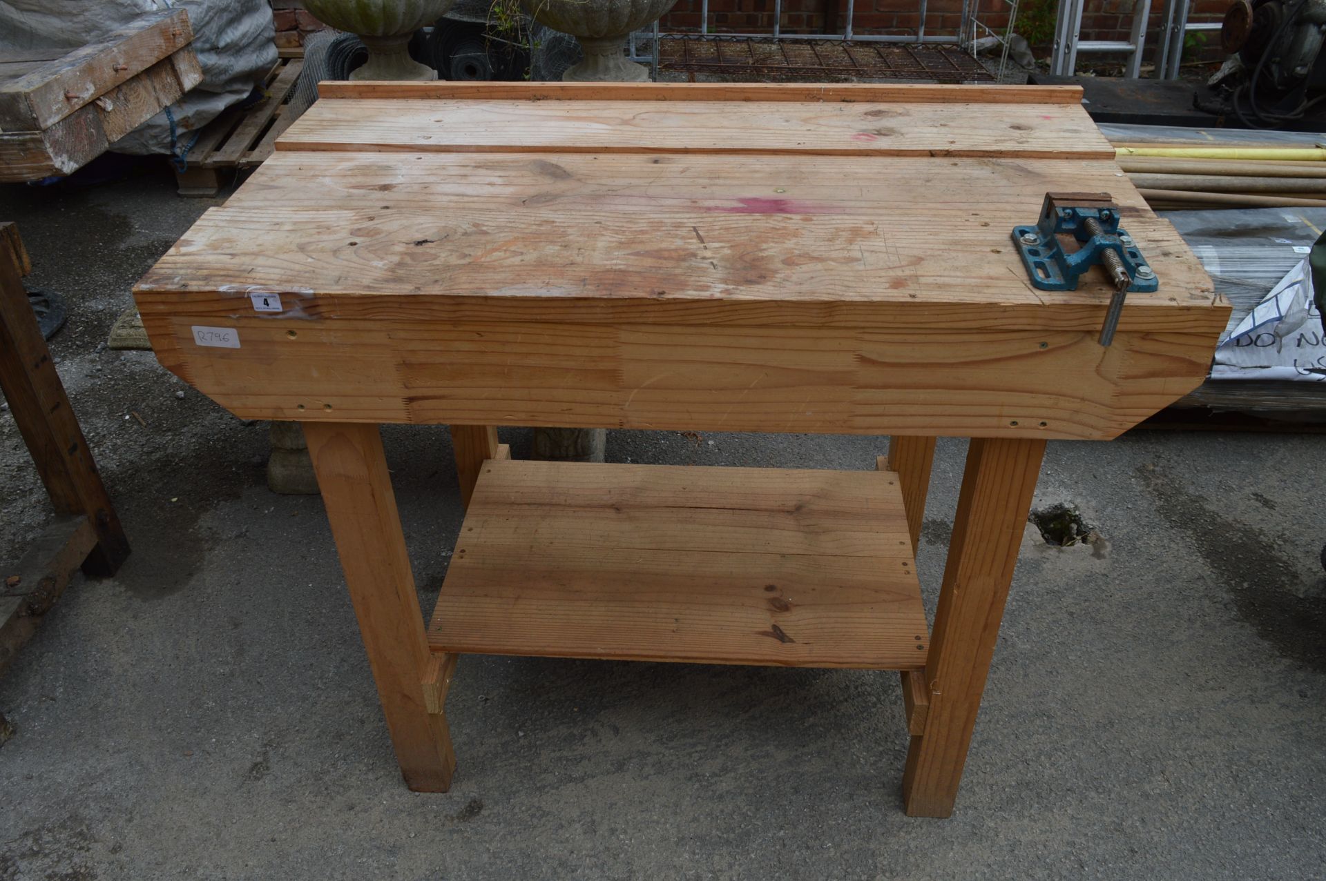 Joiners Bench with Engineers Vice