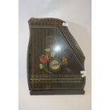 Zither with Rose Decoration