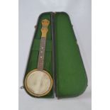 Jedson Banjo Ukulele with Case