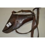 WWII Norris & Co Leather Holster