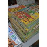 Large Collection "Roy of the Rovers" Comics