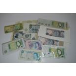 Collection of 1970s Mint £1 Notes Including Isles of Man and Jersey £1