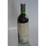 Bottle of Marques de Riscal Wine Rioja 1973