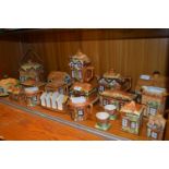 Large Collection of Cottage Ware, Teapots, Cheese Dishes, Toast Racks, Butter dish, Jugs, etc.