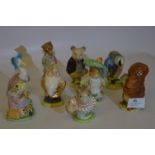 Collection of Nine Beswick Beatrix Potter Figures