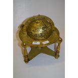 Brass Terrestrial Globe