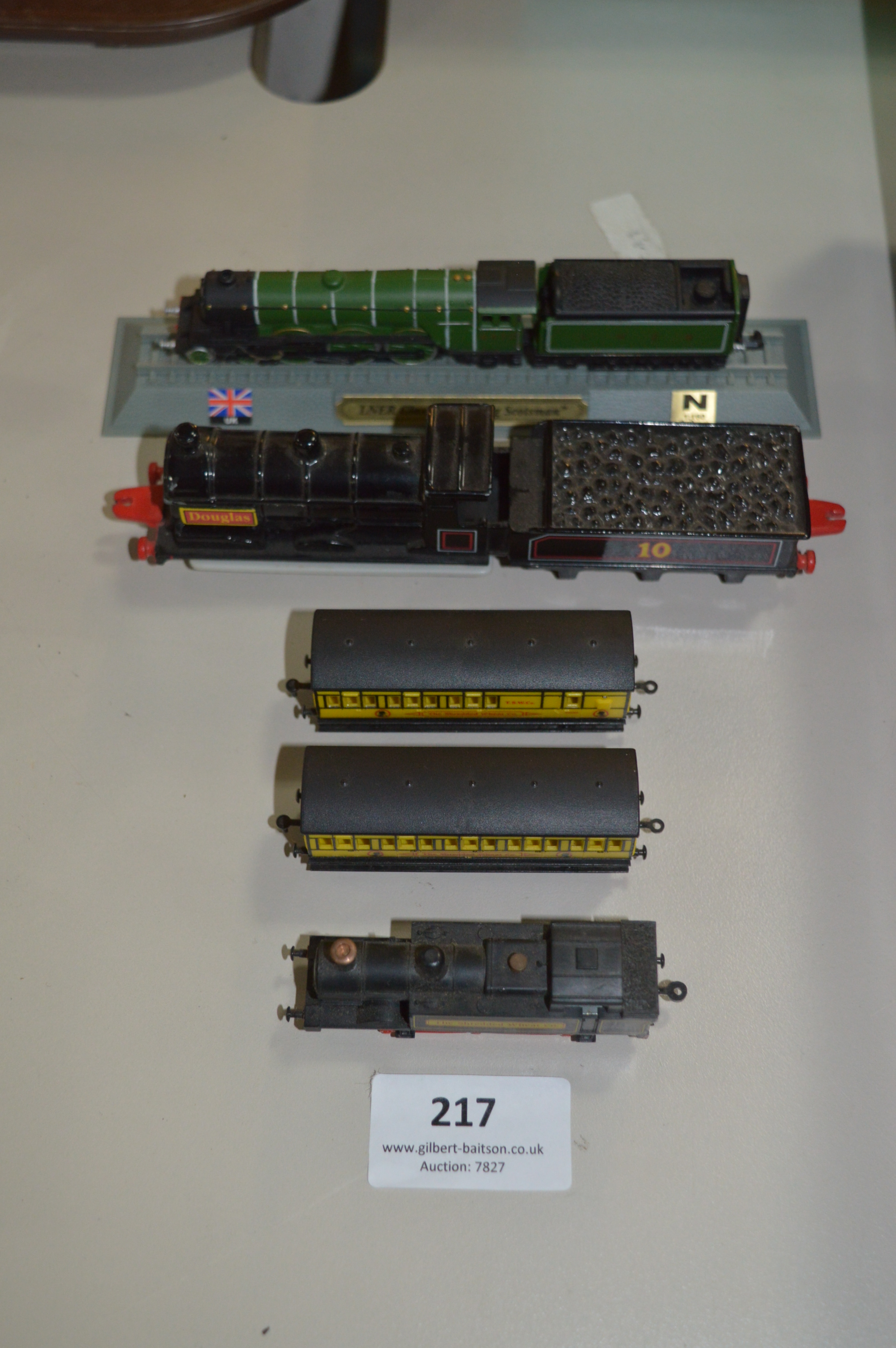 Ertl Diecast Thomas the Tank Engine and a Diecast Flying Scotsman Model