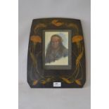 Victorian Painted Inlaid Effect Photo Frame