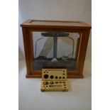 Griffin & George Ltd Cased Chemists Weighing Scales