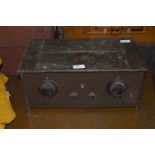 Oak Cased Cossor Valve Radio