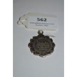 White Metal Fob; Engineers and Firemen Society of Locomotives