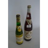 Two Bottles of Wine; Lutomer Riesling and Piesporter Michelsberg