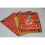 Twelve Hitler's Mein Kampf Weekly Magazines