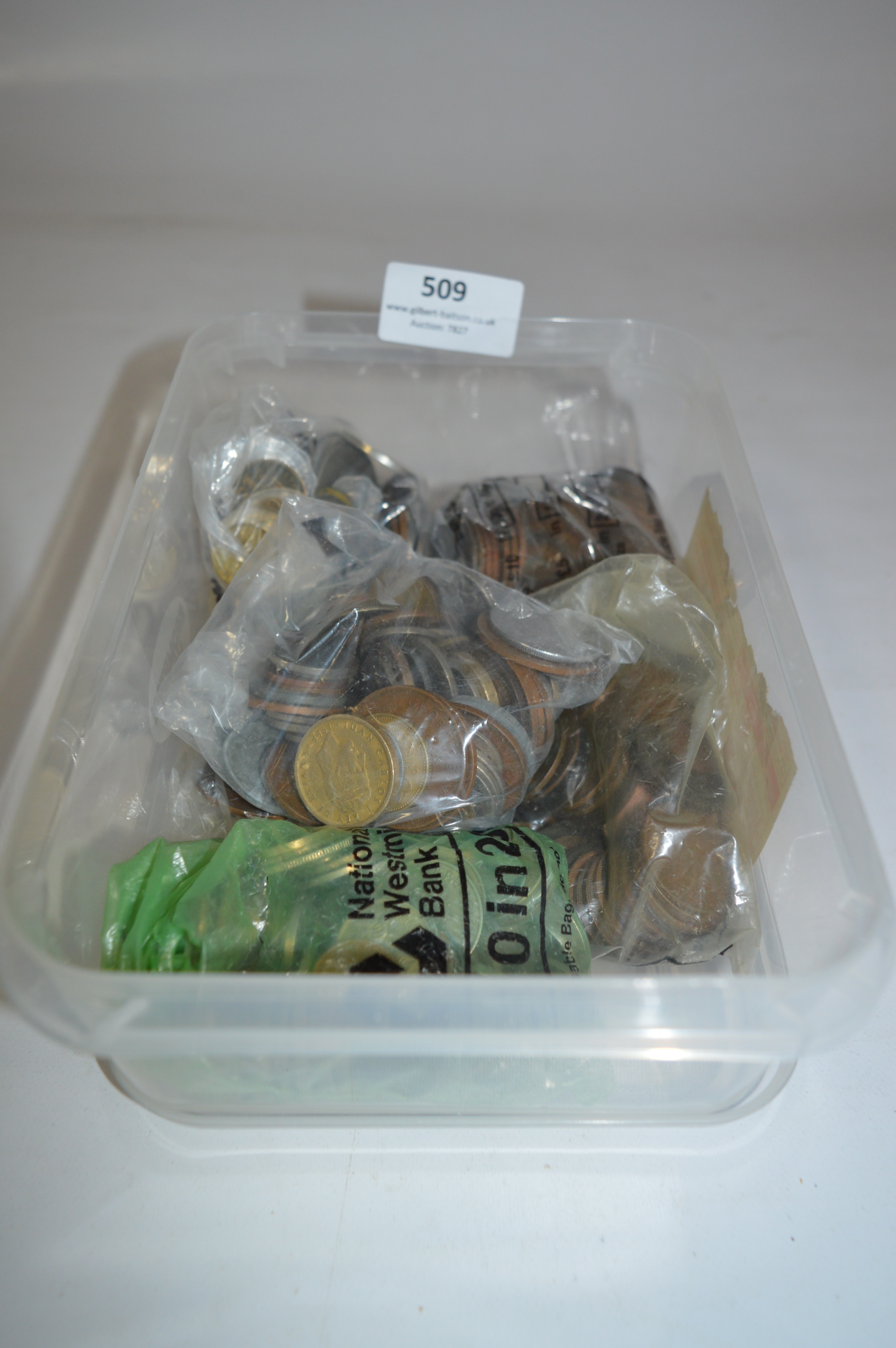 Large Quantity of British Copper and World Coins
