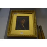 Gilt Framed Oil Painting on Board "Spanish Senorita" C.S. Lidderdale