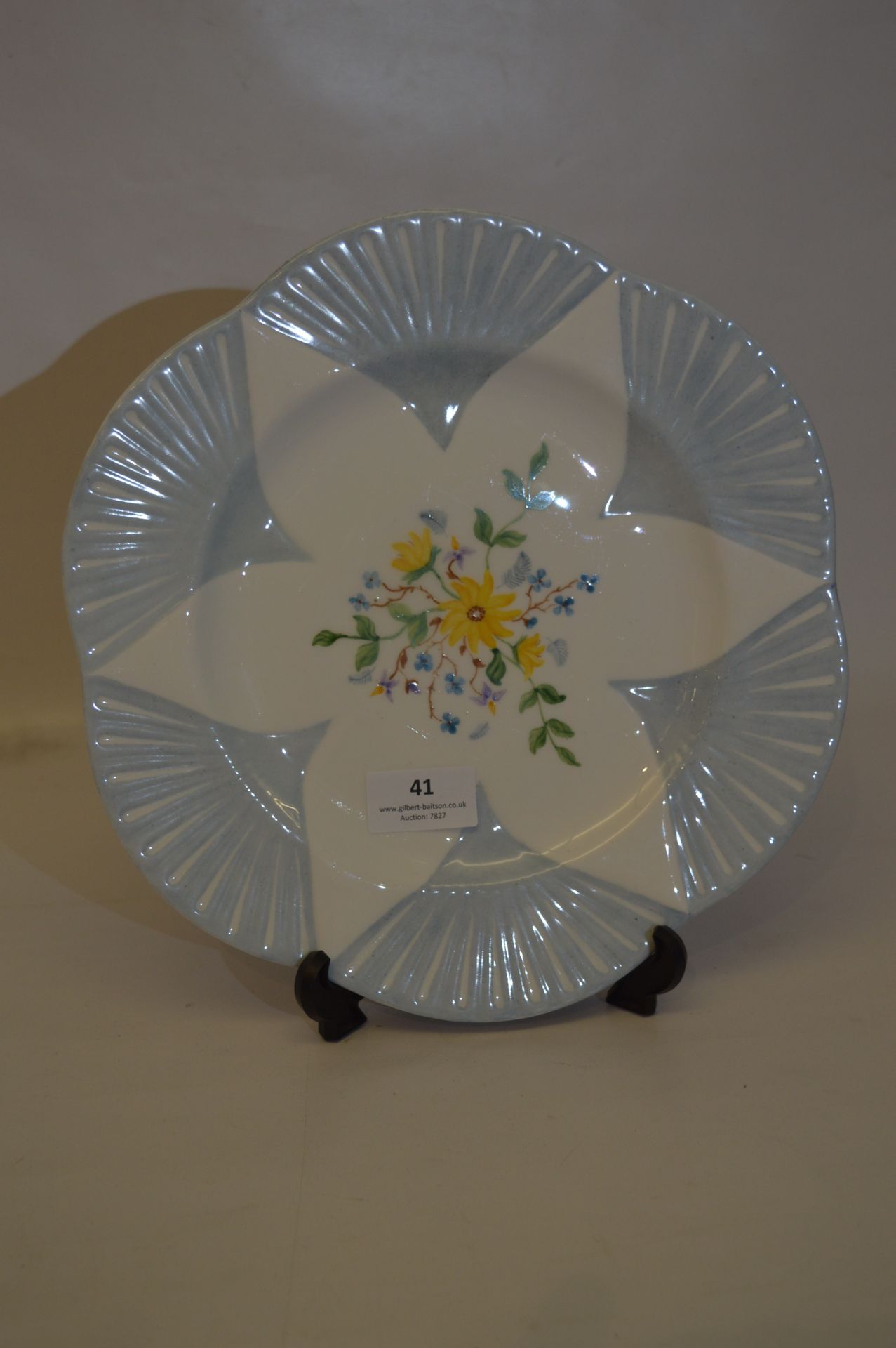 Shelley Floral Decorated Plate