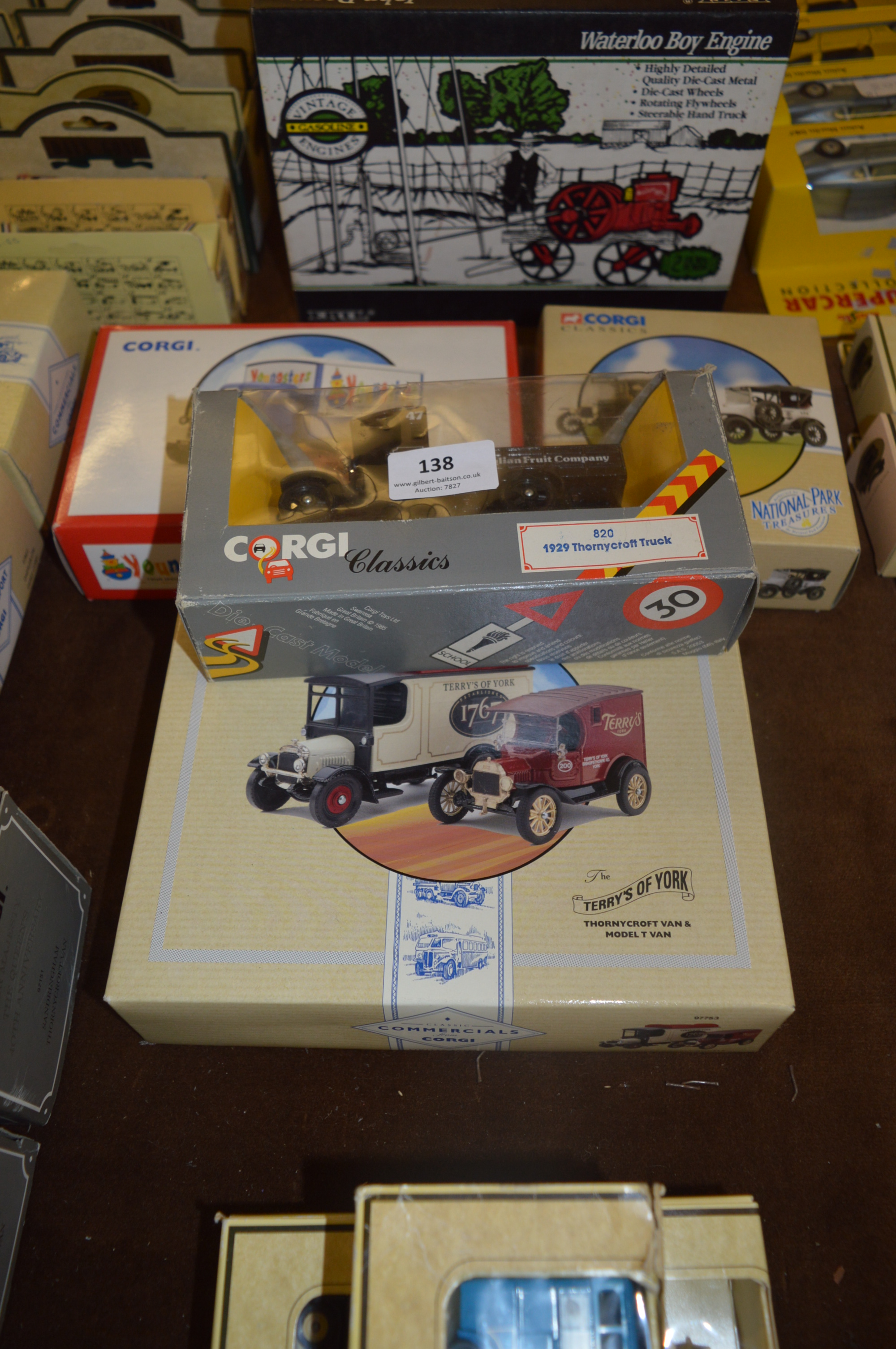 Four Corgi Diecast Vehicles Including Terry's of York Truck (Boxed)