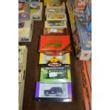 Nine Lledo and Matchbox Diecast Vehicles (Boxed)