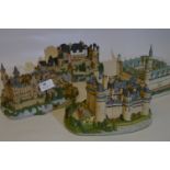 Four Danbury Mint "Enchanted Castles of Europe"