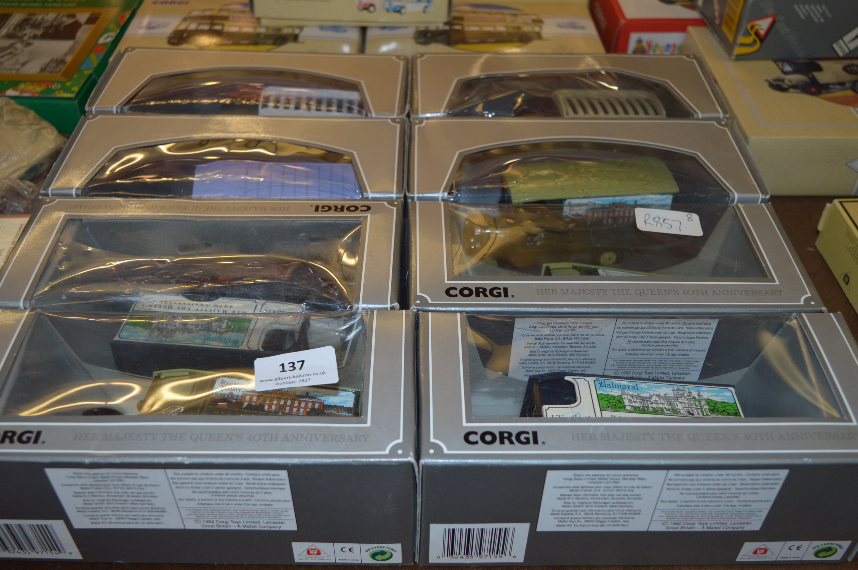 Eight Corgi Diecast Trucks (Boxed)