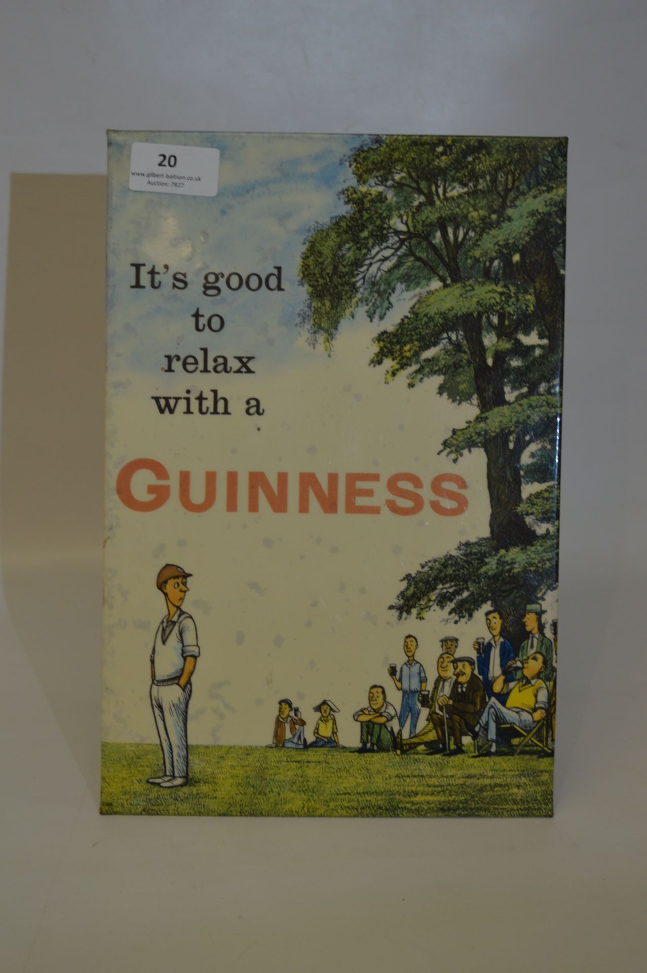 Advertising Board "Guinness"